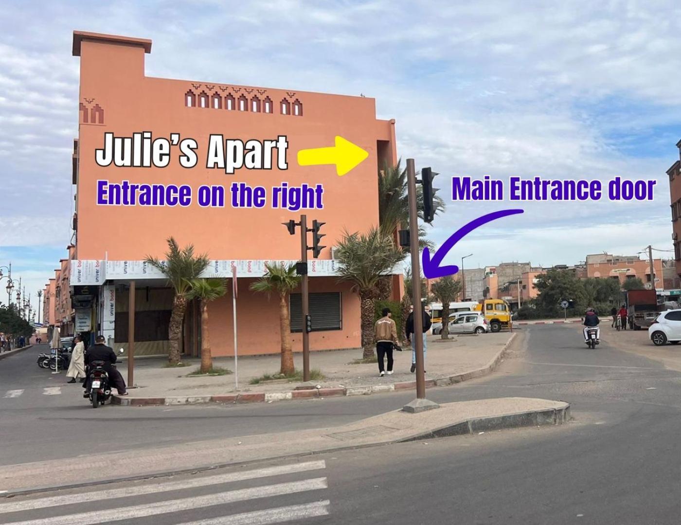 Julie'S Airport Apartment Marrakesch Exterior foto